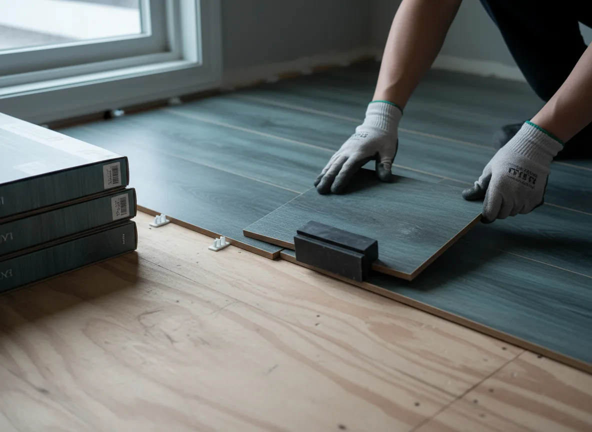 Luxury Vinyl Plank Installation company in Ellston, IA